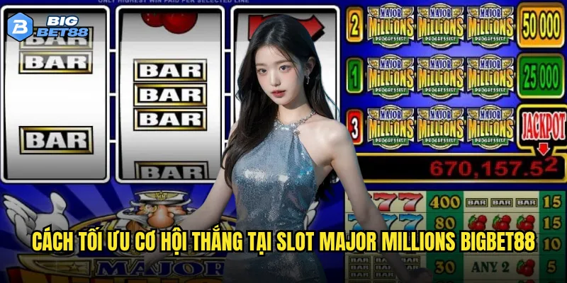 Cách tối ưu cơ hội thắng tại Slot Major Millions Bigbet88
